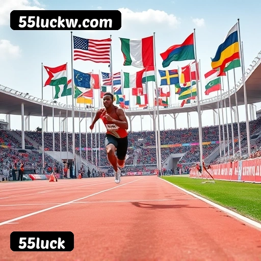 Imagem quadrada de apoio para baixar 55luck